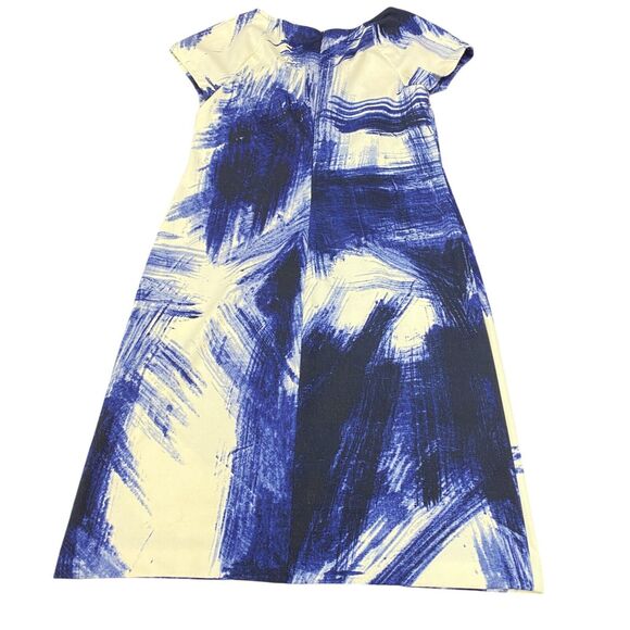 Chico’s Stormy Skies Zooey Dress Womens 0.5 (Small 6) Blue Digital Print - Picture 12 of 16